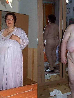 amatuer dressed undressed gilf nude
