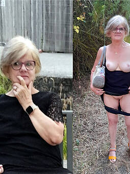 horny old woman dressed undressed tgp